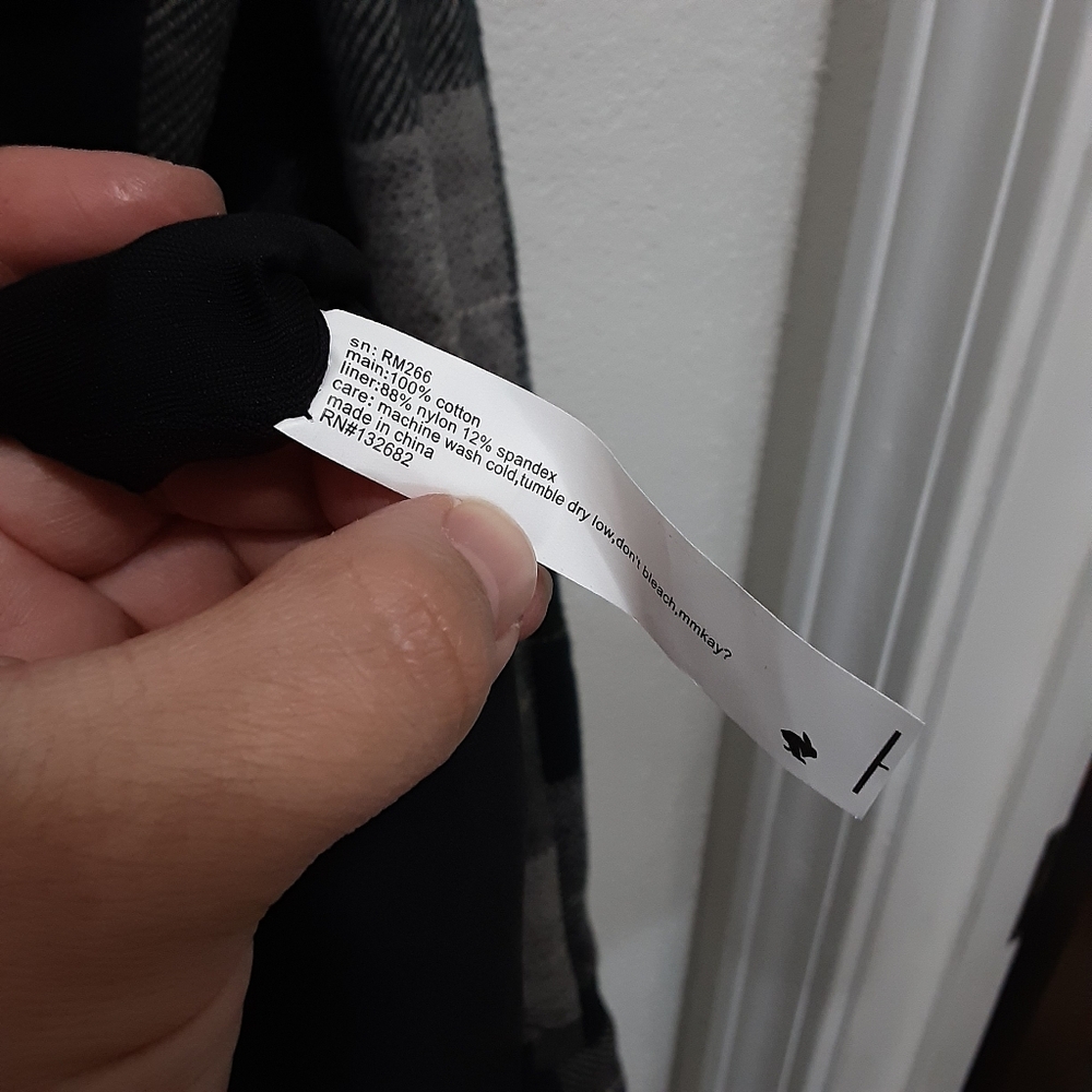 Rabbit High Country Jacket Rm266 Plaid Snap-button - Picture 6 of 6